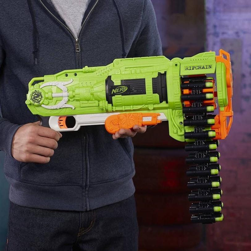 Nerf Zombie Ripchain Combat Blaster by Hasbro