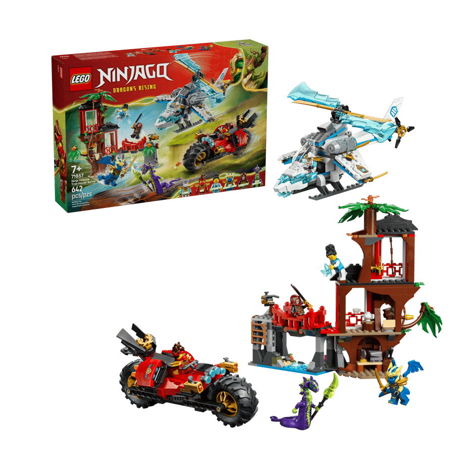 LEGO Ninja Vehicle Tree House Battle (71857) by LEGO