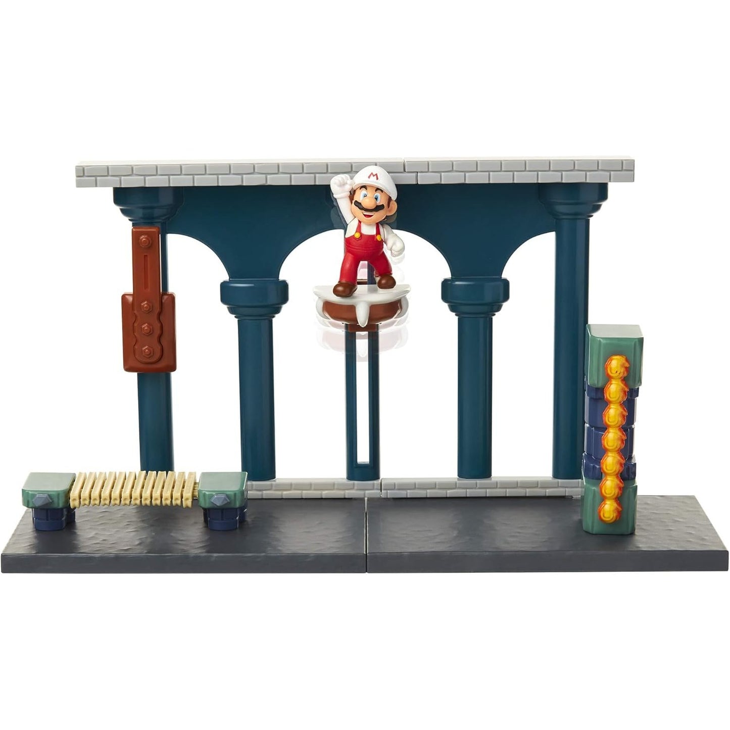 Nintendo Super Mario Lava Castle Deluxe Play Set by JAKKS Pacific