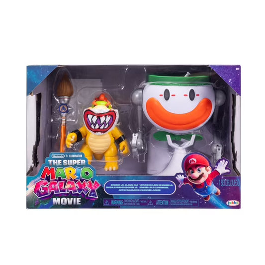 Nintendo The Super Mario Galaxy Movie: Bowser Jr. Clown Car Set by JAKKS Pacific