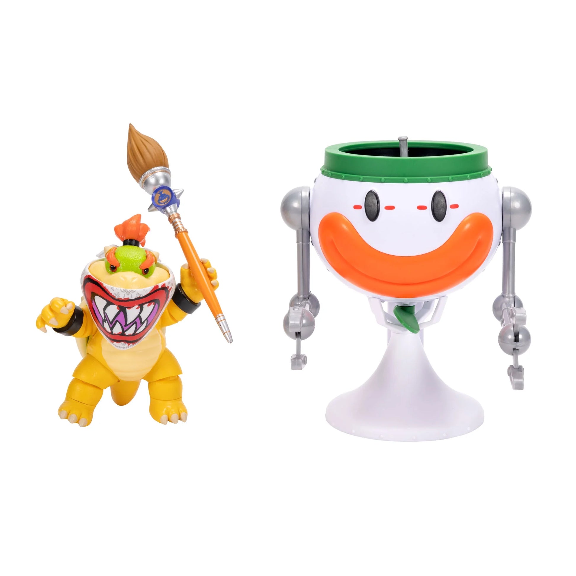 Nintendo The Super Mario Galaxy Movie: Bowser Jr. Clown Car Set by JAKKS Pacific