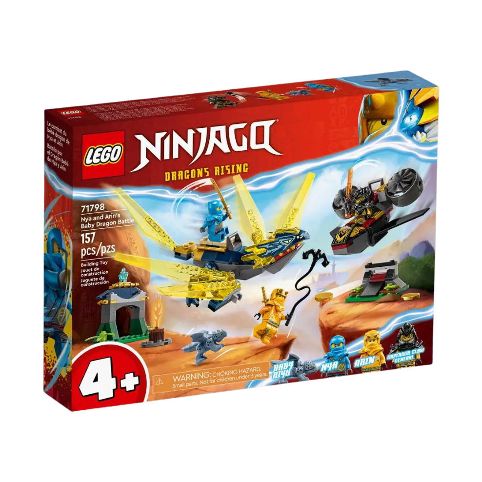 LEGO Nya and Arin's Baby Dragon Fight (71798) by LEGO