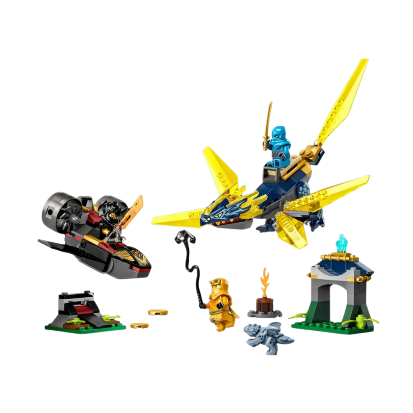 LEGO Nya and Arin's Baby Dragon Fight (71798) by LEGO