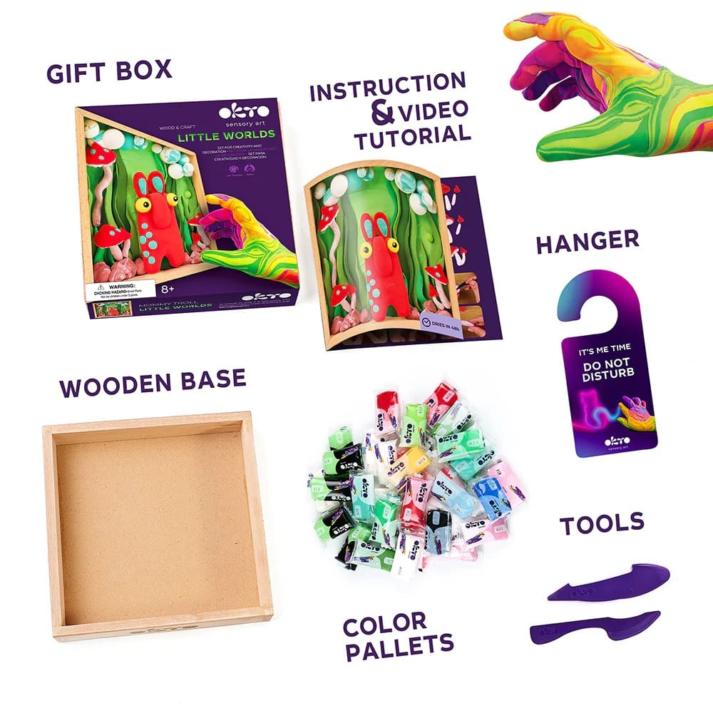 OKTO Wood&Craft Mommy troll by OKTO