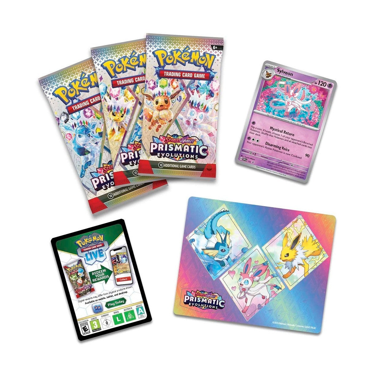 Pokémon TCG Scarlet & Violet Prismatic Evolutions Tech Sticker by The Pokémon Company