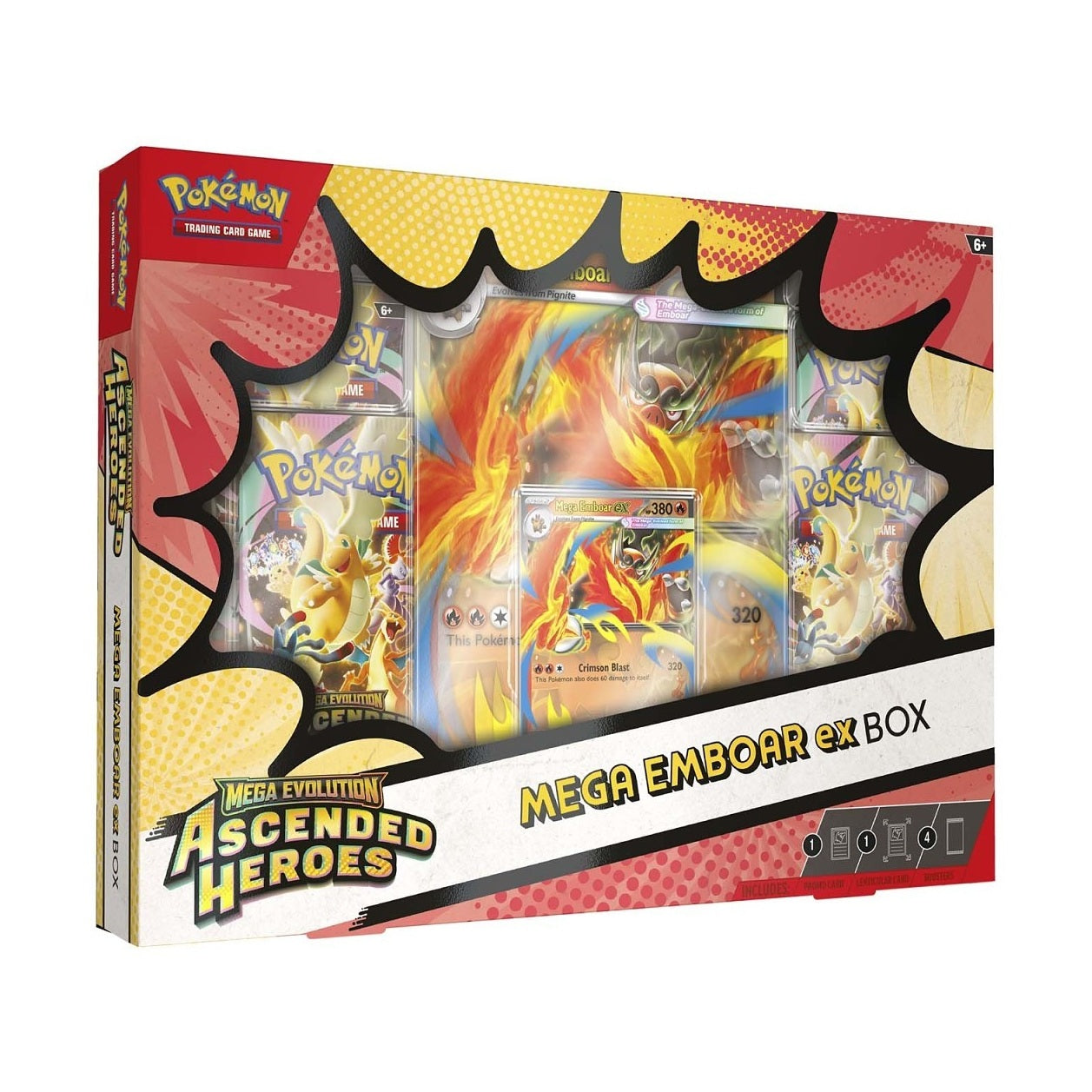 Pokemon TCG ME02.5 Mega Emboar Ex Box by The Pokémon Company