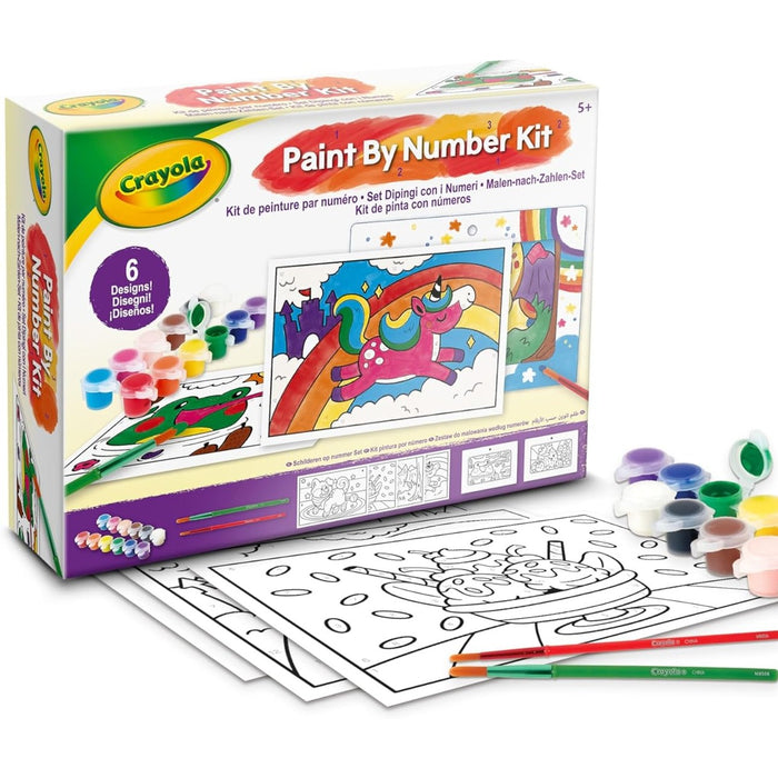 Crayola Paint By Numbers Kit