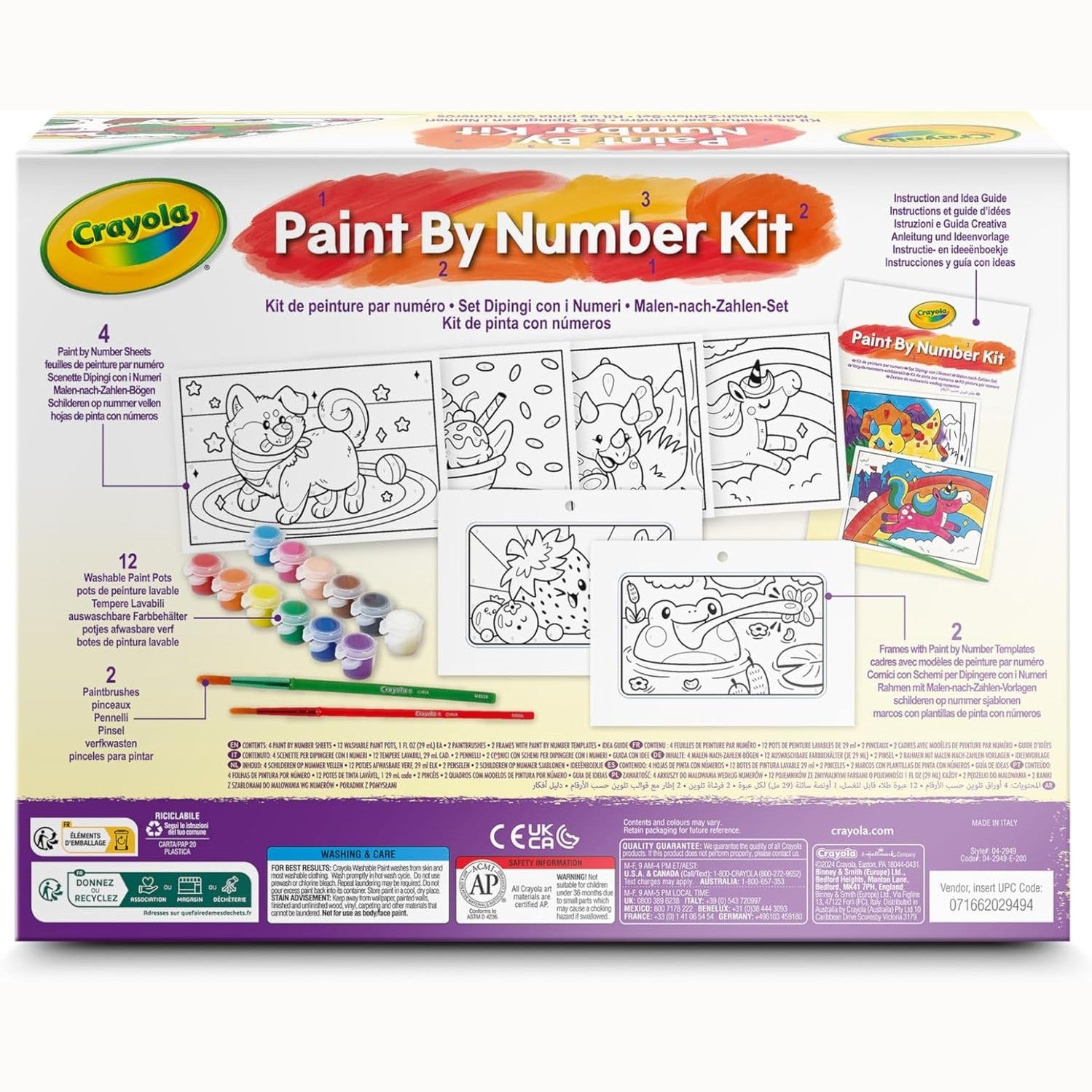PAINT BY NUMBERS KIT by Crayola