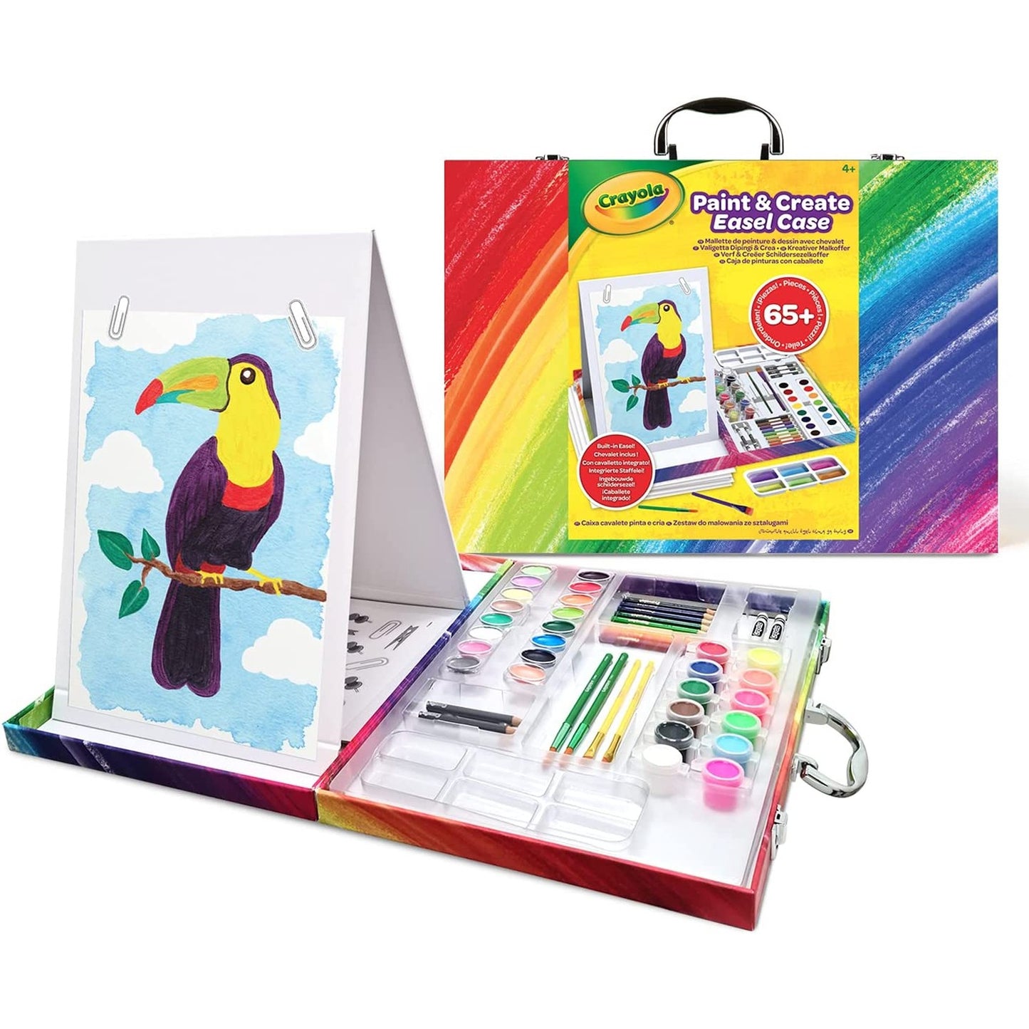 PAINT & CREATE EASEL CASE by Crayola