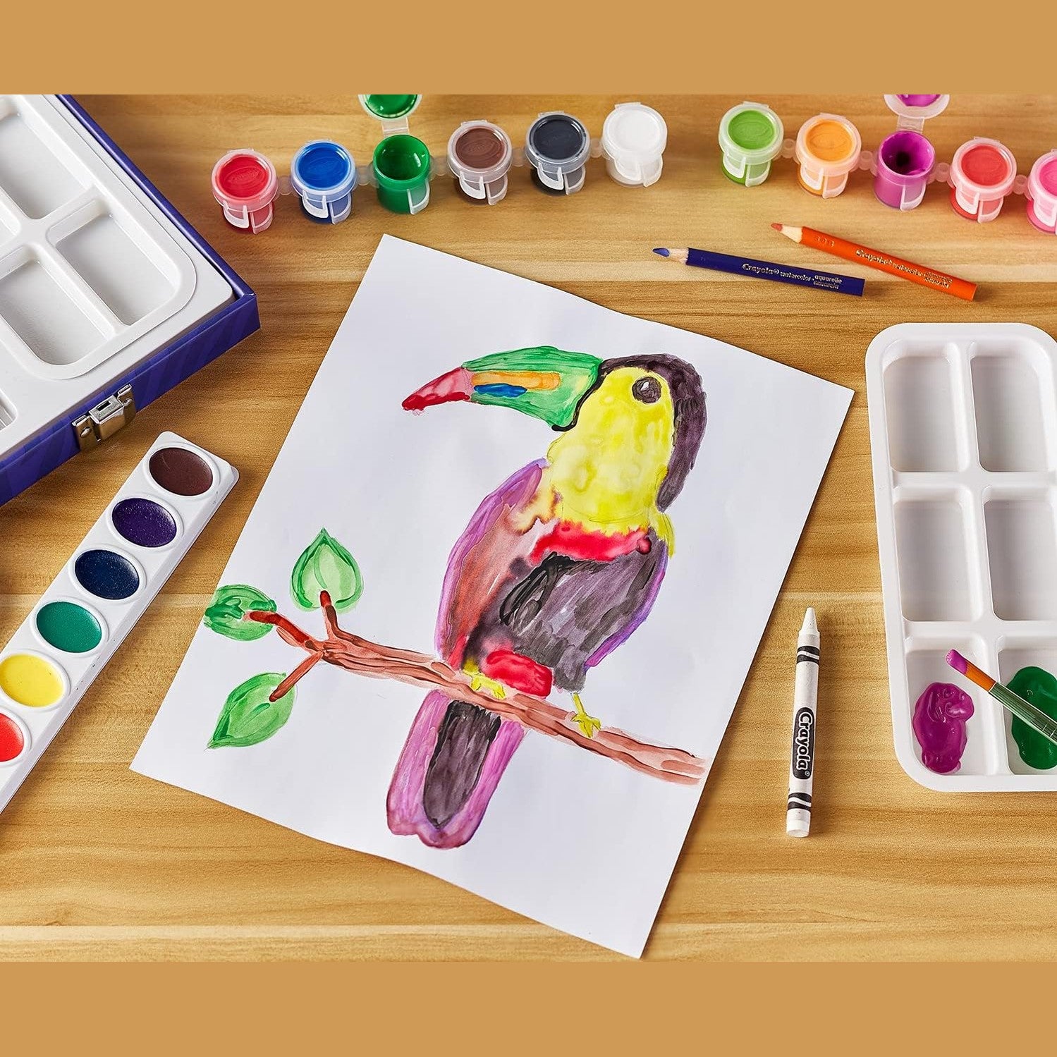 PAINT & CREATE EASEL CASE by Crayola