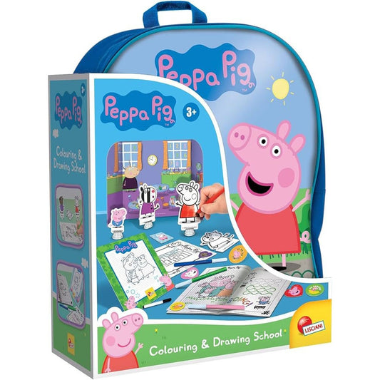 PEPPA PIG COLOURING & DRAWING SCHOOL by Lisciani