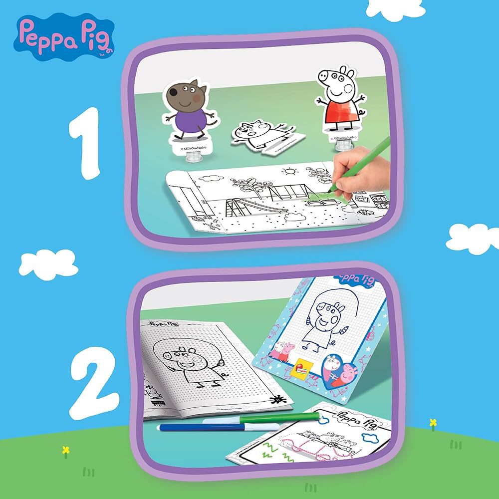 PEPPA PIG COLOURING & DRAWING SCHOOL by Lisciani