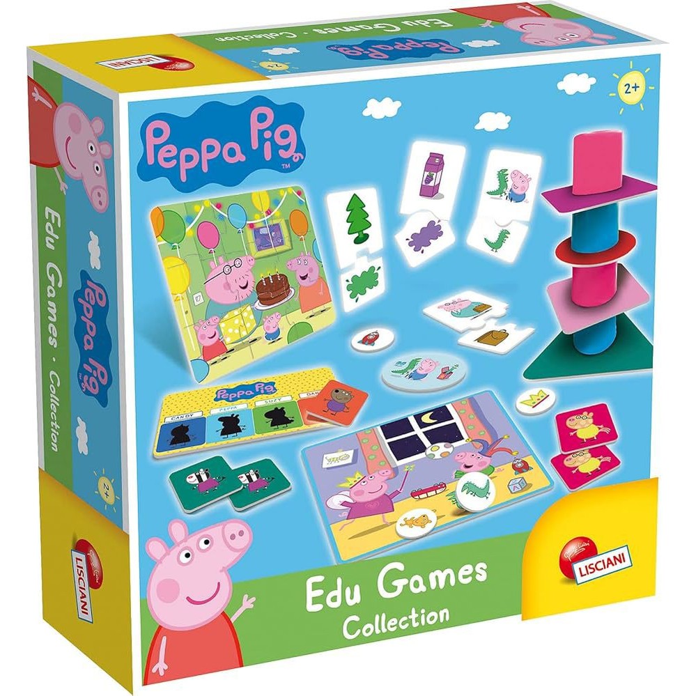 PEPPA PIG EDUGAMES COLLECTION by Lisciani