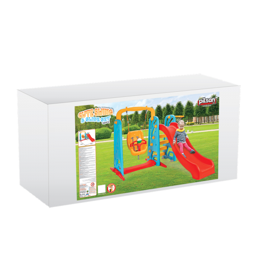 PILSAN Cute Swing and Slide Set by PILSAN