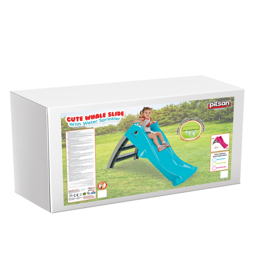 PILSAN Cute Whale Slide with Water Diverter by PILSAN