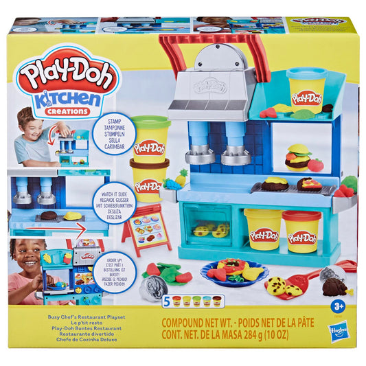 PLAY DOH BUSY CHEF’S RESTAURANT PLAYSET by Hasbro