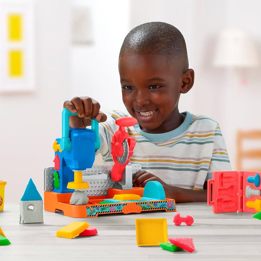 PLAY DOH STAMP & SAW TOOL BENCH by Hasbro