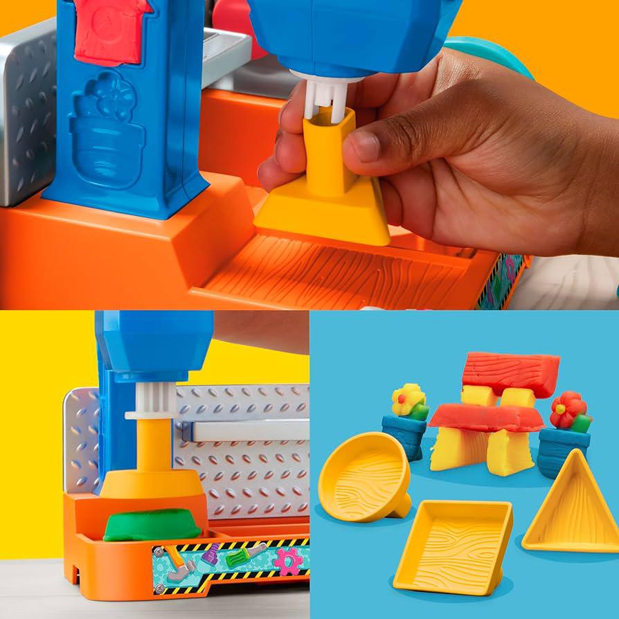 PLAY DOH STAMP & SAW TOOL BENCH by Hasbro