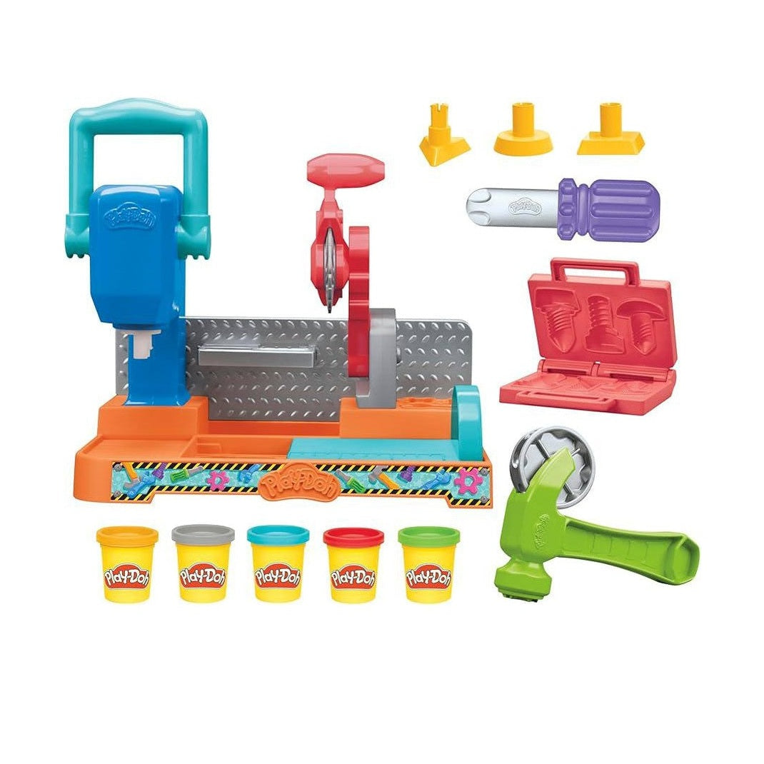 PLAY DOH STAMP & SAW TOOL BENCH by Hasbro