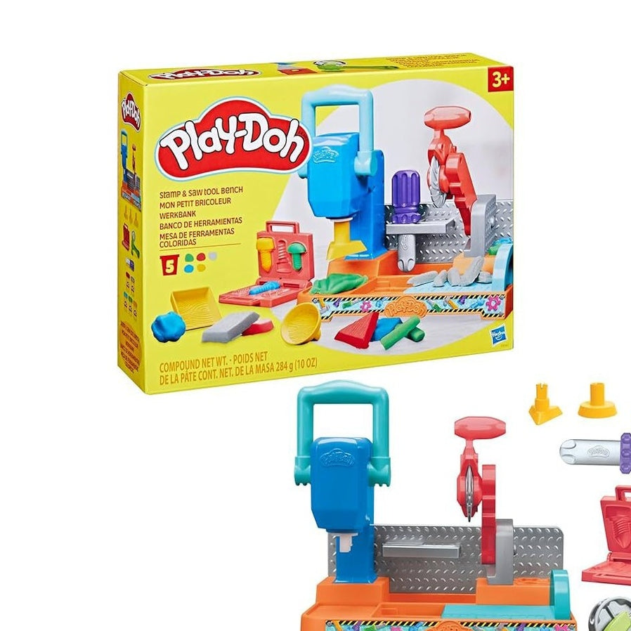 PLAY DOH STAMP & SAW TOOL BENCH by Hasbro