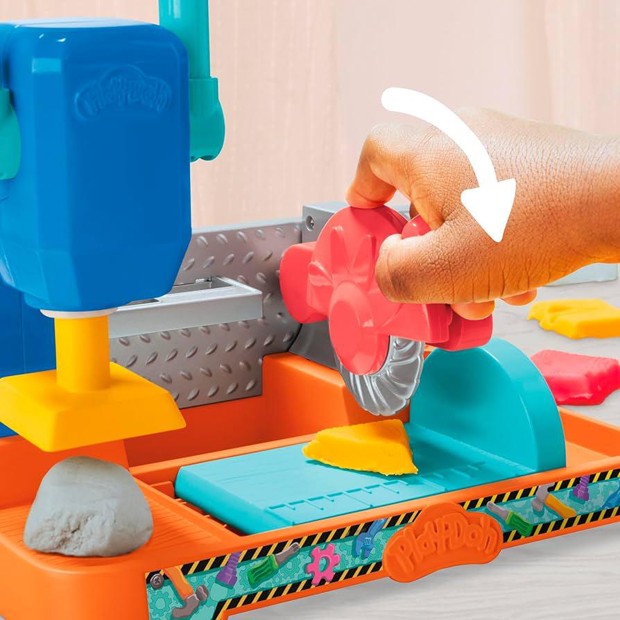 PLAY DOH STAMP & SAW TOOL BENCH by Hasbro