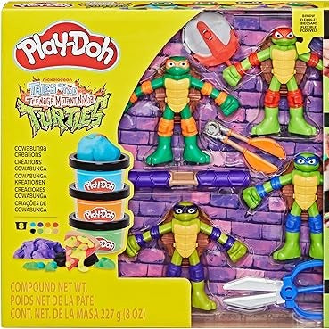 PLAY-DOH Teenage Mutant Ninja Turtles Cowabunga Creations by Hasbro