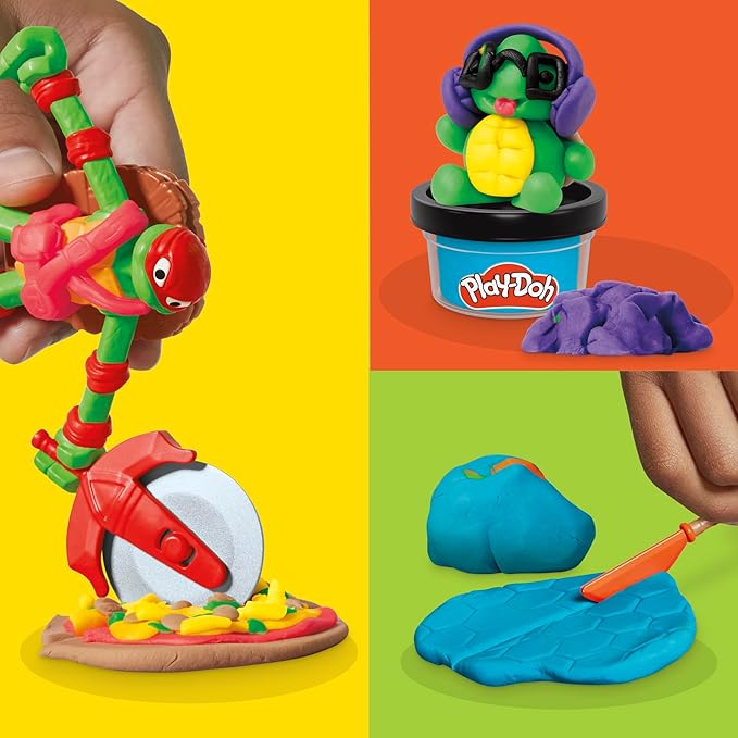 PLAY-DOH Teenage Mutant Ninja Turtles Cowabunga Creations by Hasbro