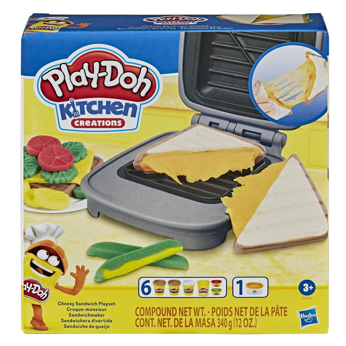 PLAY-DOH CHEESE SANDWICH