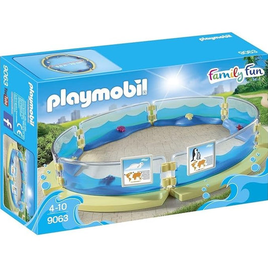 PLAYMOBIL Aquarium Enclosure Building (9063) by Playmobil
