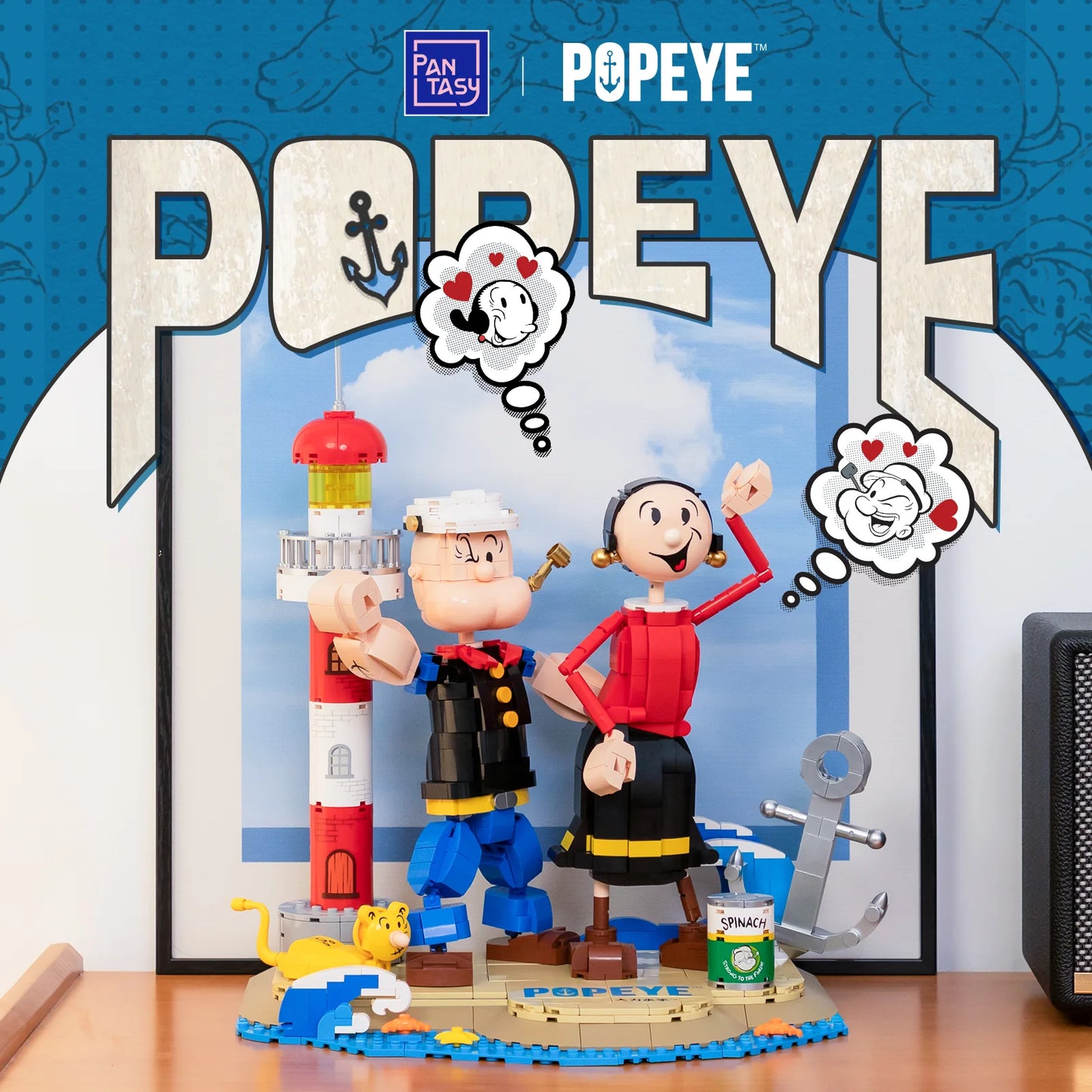 POPEYE & OLIVE OYL (86401) by Pantasy