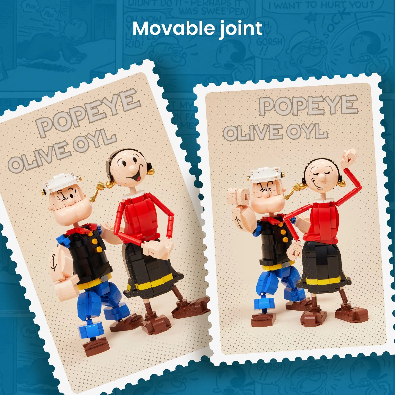 POPEYE & OLIVE OYL (86401) by Pantasy