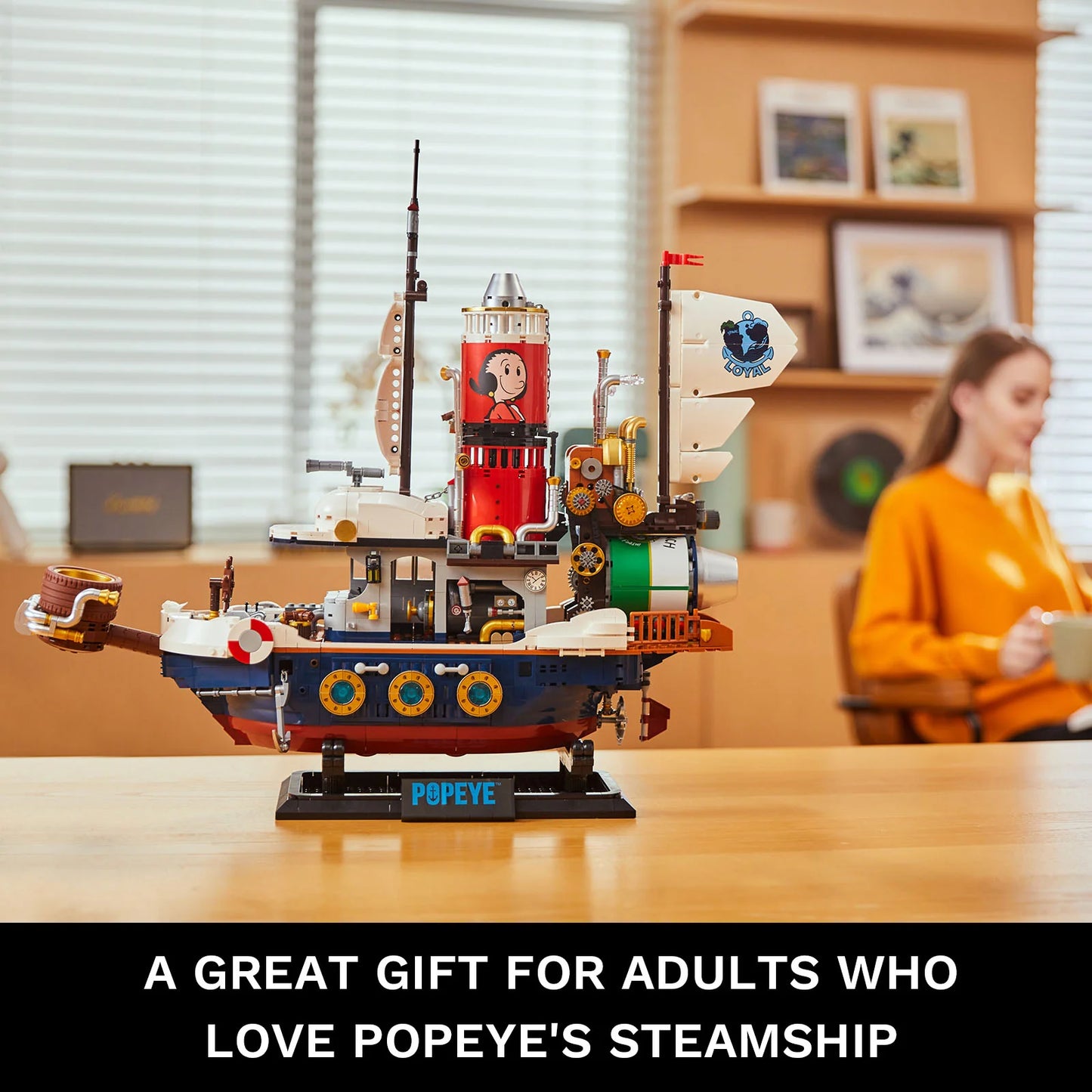 POPEYE TREASURE HUNT STEAMSHIP (86402) by Pantasy