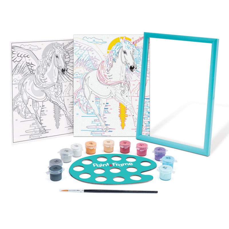 Paint & Frame Paint by Numbers Magic Unicorn by HappiHobbi