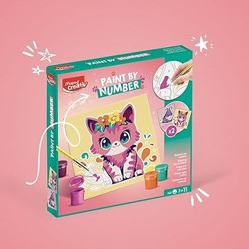 Paint by Numbers - Cat and Rabbit by Maped Creativ