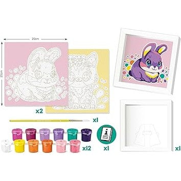 Paint by Numbers - Cat and Rabbit by Maped Creativ