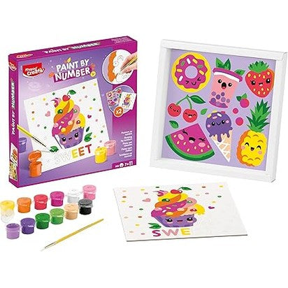 Paint by Numbers - Kawai Food Sweet by Maped Creativ