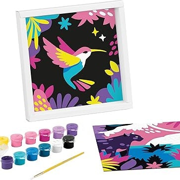 Paint by Numbers - Leopard and Bird by Maped Creativ