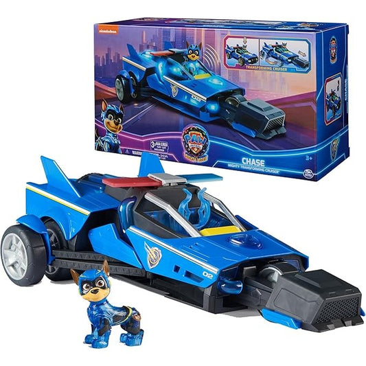 Paw Patrol: The Mighty Movie, Chase's Mighty Transforming Cruiser by Spin Master