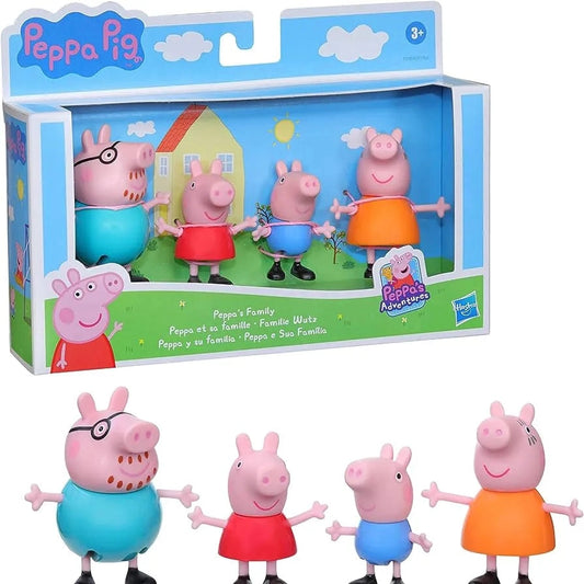 Peppa Pig Peppa’s Adventures Family Figure 4-Pack by Hasbro
