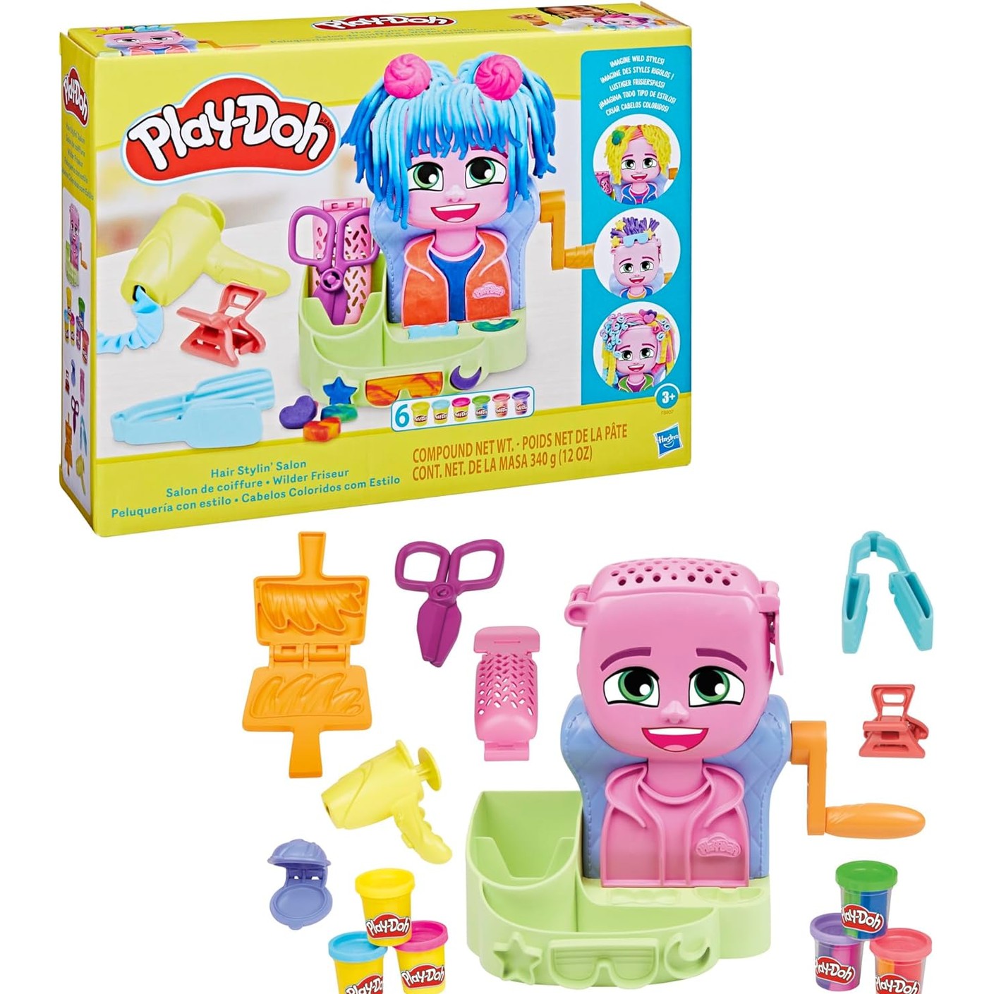 Play-Doh Hair Salon Play Set by Hasbro