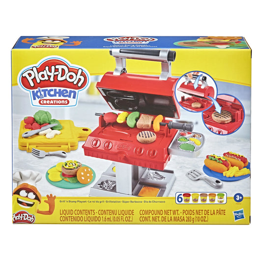 Play-Doh Kitchen Creations Grill 'n Stamp Playset by Hasbro