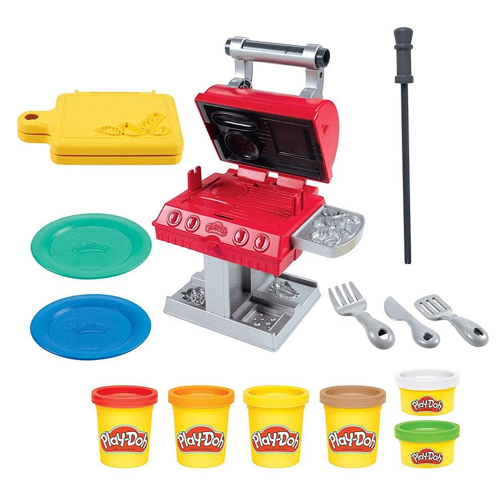 Play-Doh Kitchen Creations Grill 'n Stamp Playset by Hasbro