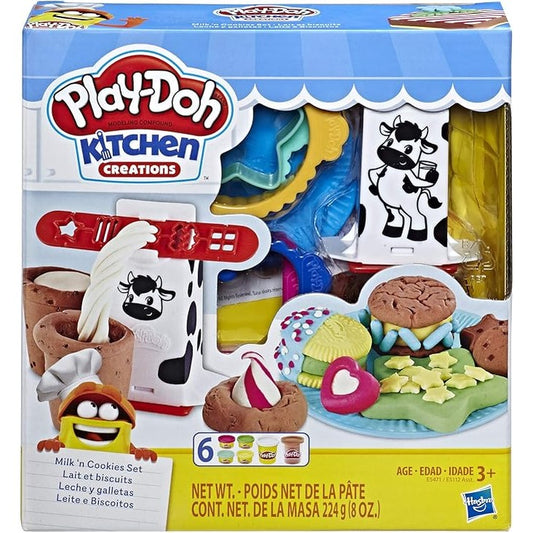 Play-Doh Kitchen Creations Milk and Cookies Set by Hasbro