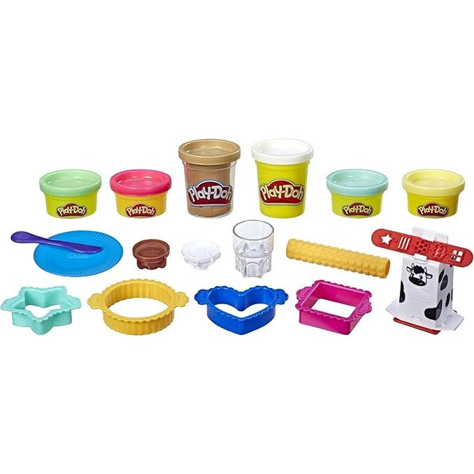 Play-Doh Kitchen Creations Milk and Cookies Set by Hasbro