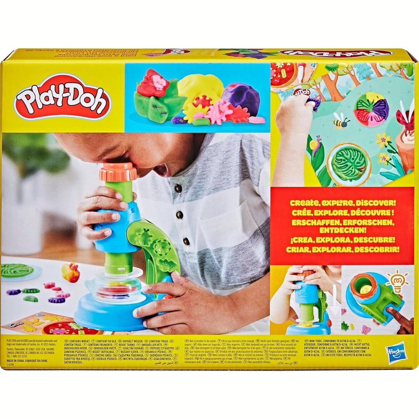 Play-Doh Light & Look Microscope by Hasbro