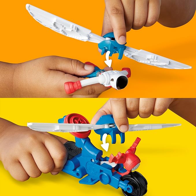Play-Doh Marvel Captain America Moto-Slicer Playset by Hasbro