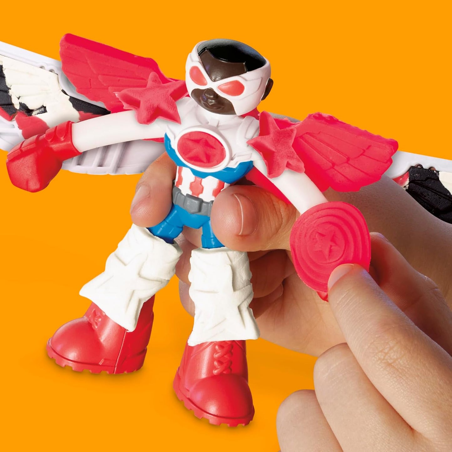 Play-Doh Marvel Captain America Moto-Slicer Playset by Hasbro
