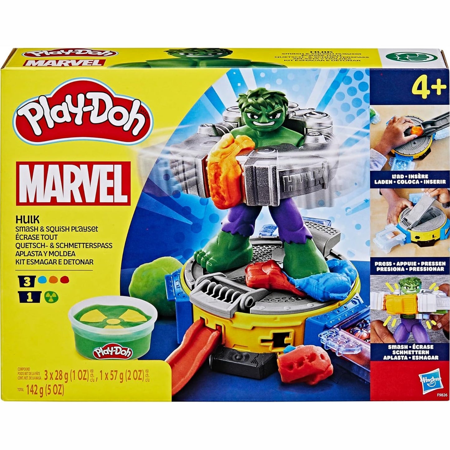 Play-Doh Marvel Hulk Smash & Squish by Hasbro