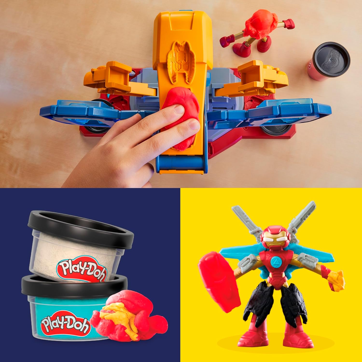 Play-Doh Marvel Iron Man Armor Maker Lab Playset by Hasbro