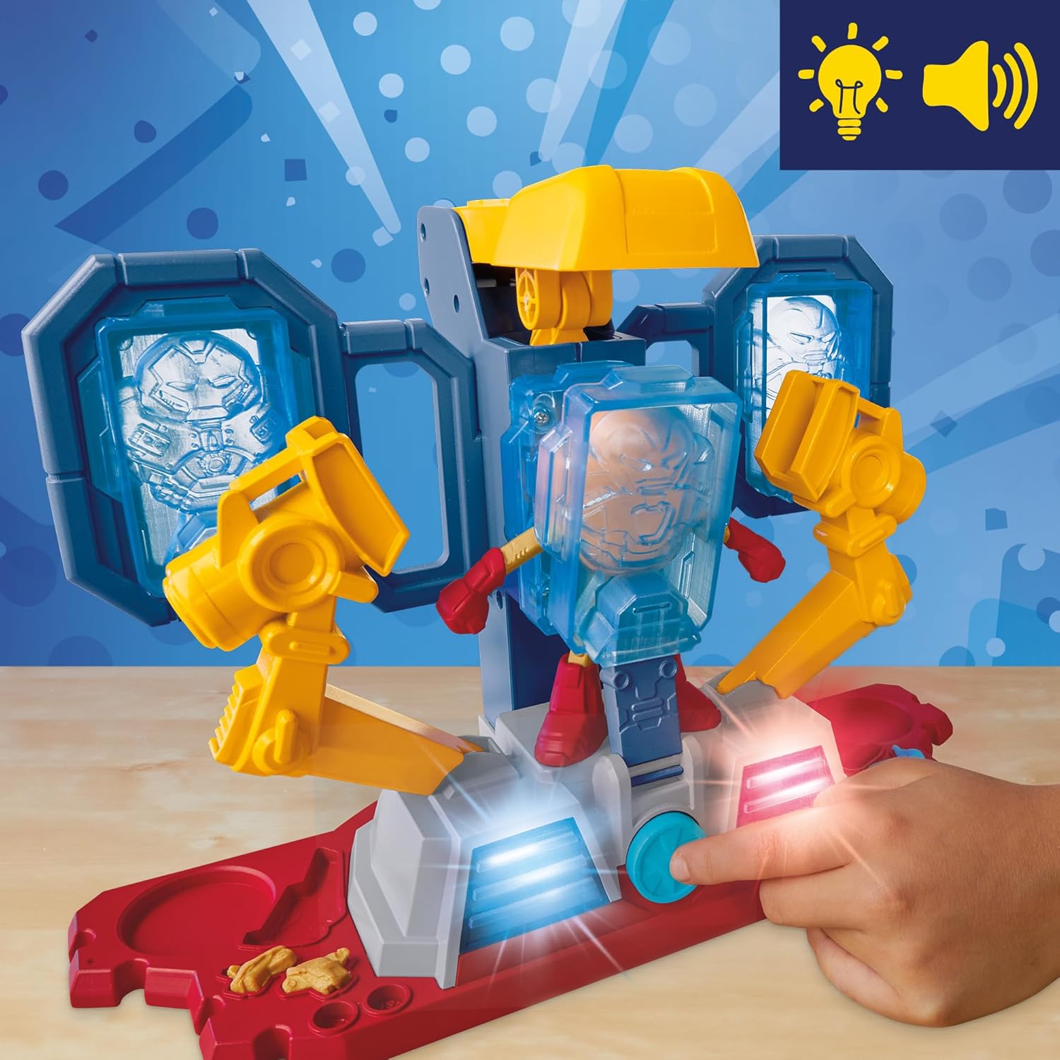 Play-Doh Marvel Iron Man Armor Maker Lab Playset by Hasbro